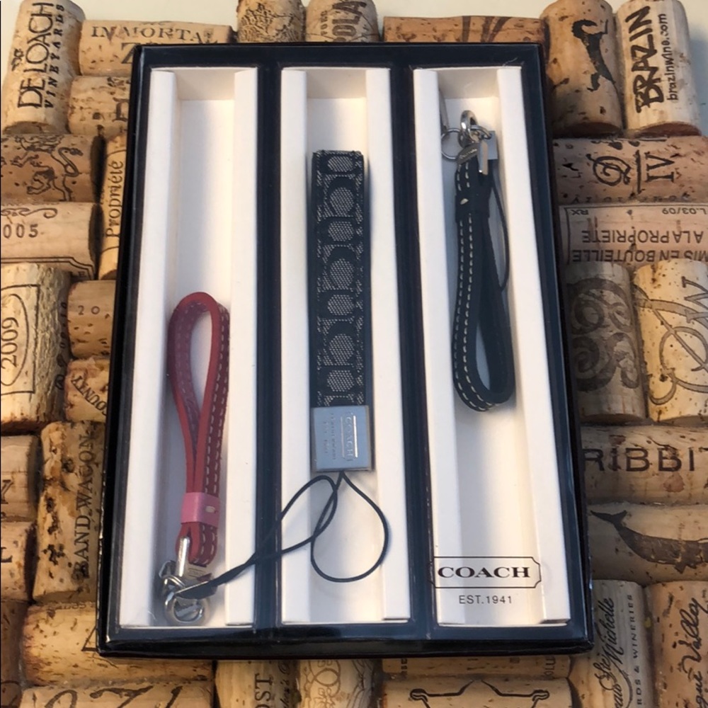 Coach cell phone lanyards